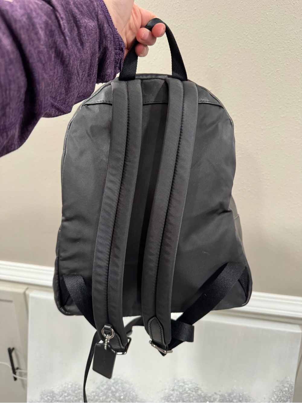 Coach Charlie Backpack Fairy Tale Floral Print Backpack - Picture 7 of 9